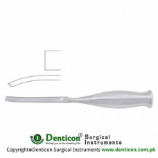 Smith-Peterson Bone Gouge Curved Stainless Steel, 20.5 cm - 8" Blade Width 25 mm